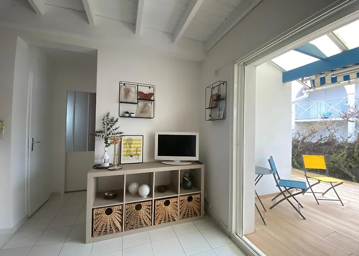 Maison Proche Plage, Terrasse, Animaux Bienvenus - Fr-1-22-397 Semesterbostad